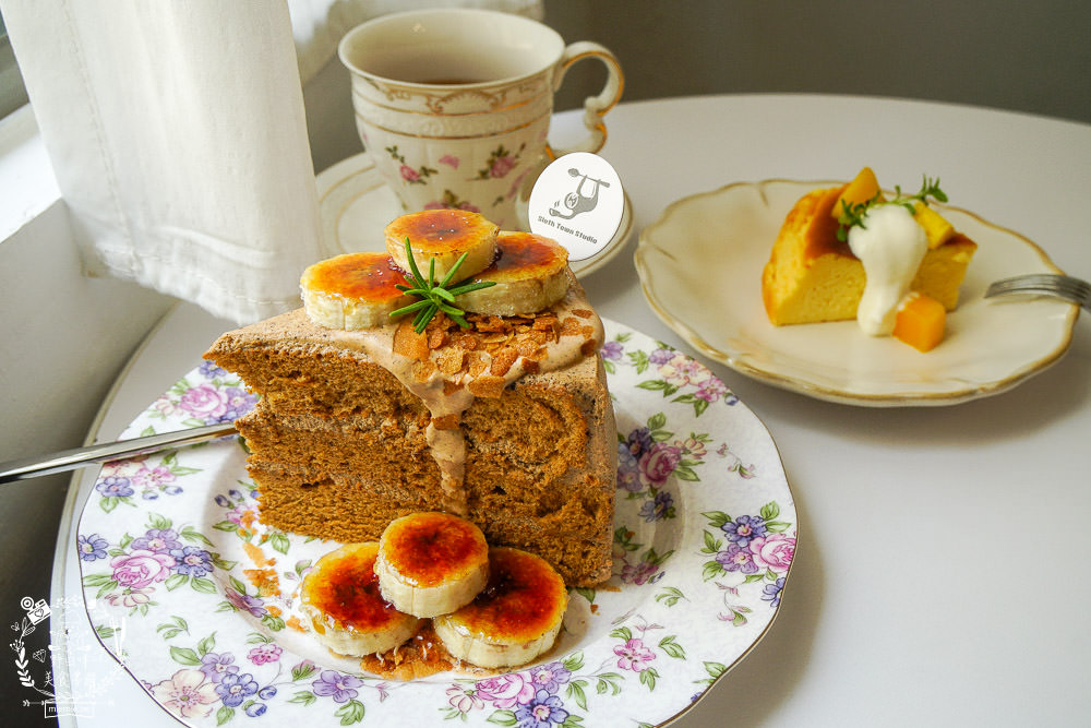 鳳山隱藏版咖啡廳[樹苒小鎮咖啡甜點店]純白簡約的浪漫下午茶甜點店!漫步調享受慵懶時光