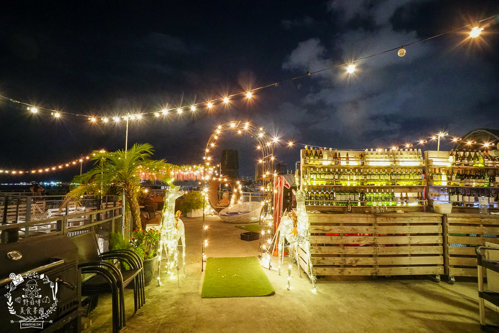 高雄[比爾比夫熟成牛排海景餐廳]22號碼頭超浪漫景觀餐廳!絢麗燈光絕美動人!