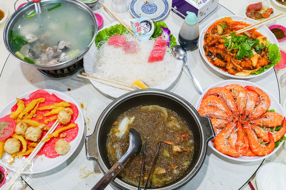 屏東[海味海鮮餐廳]後壁湖超人氣高CP值百元生魚片!合菜料理超澎湃且好停車!