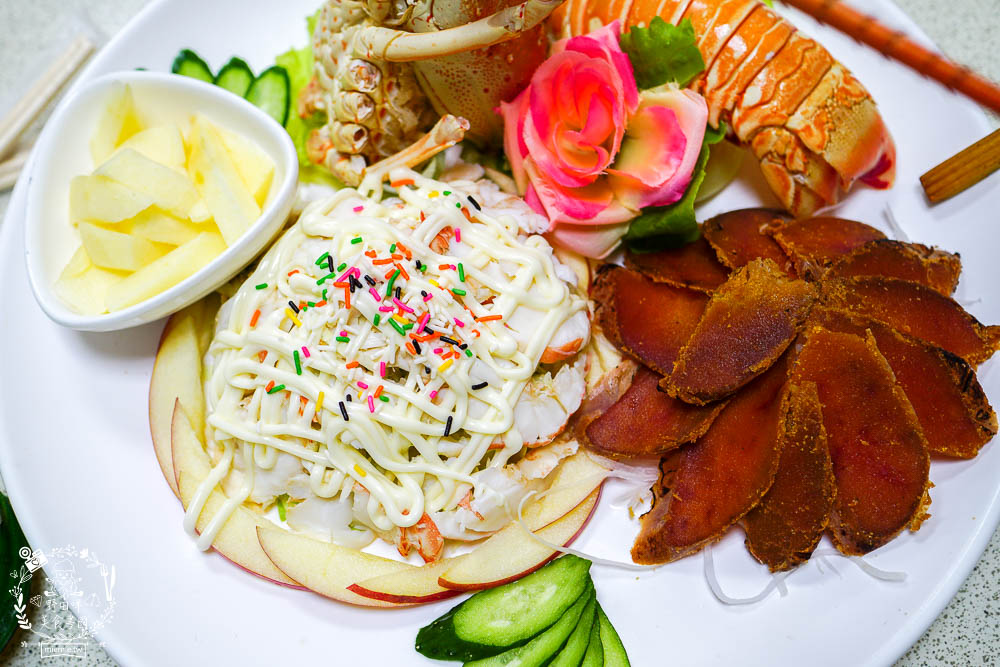 高雄[海旺澎湖海鮮]超多澎湖限定海鮮!無菜單海鮮料理讓人驚艷!超獨特冰花菜震撼味蕾!