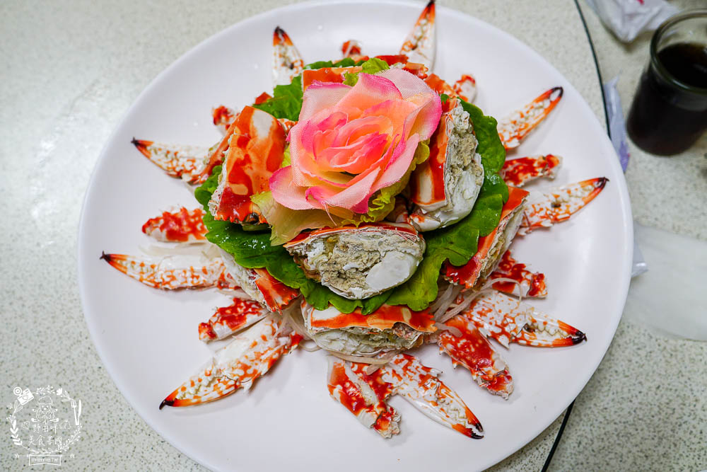 高雄[海旺澎湖海鮮]超多澎湖限定海鮮!無菜單海鮮料理讓人驚艷!超獨特冰花菜震撼味蕾!