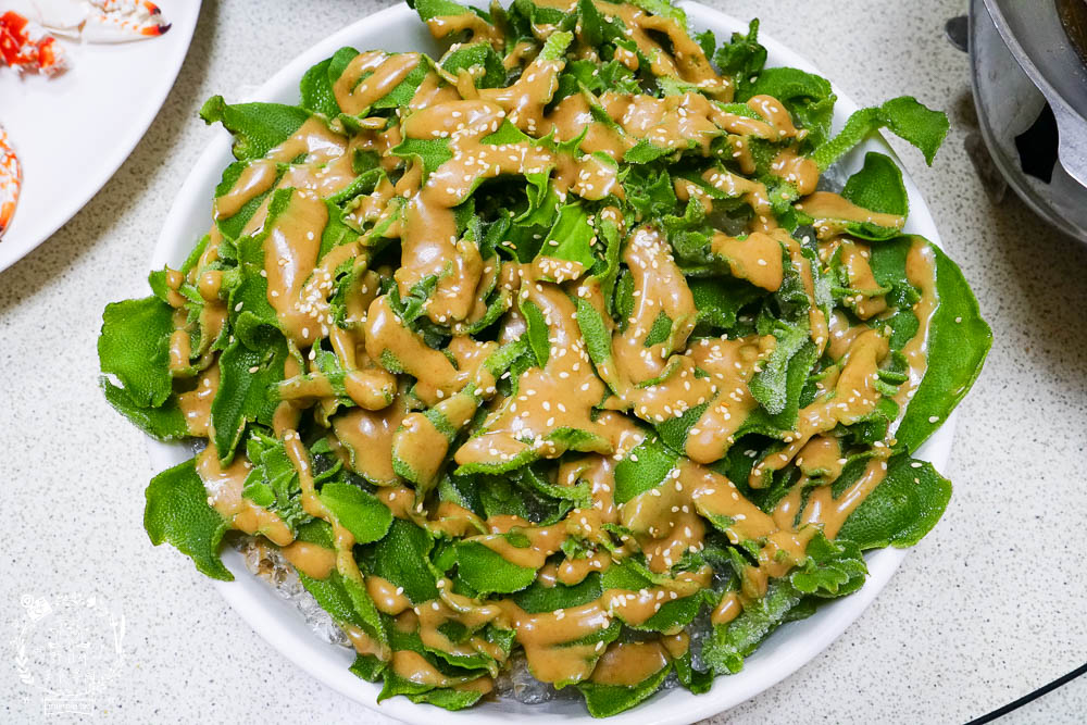 高雄[海旺澎湖海鮮]超多澎湖限定海鮮!無菜單海鮮料理讓人驚艷!超獨特冰花菜震撼味蕾!