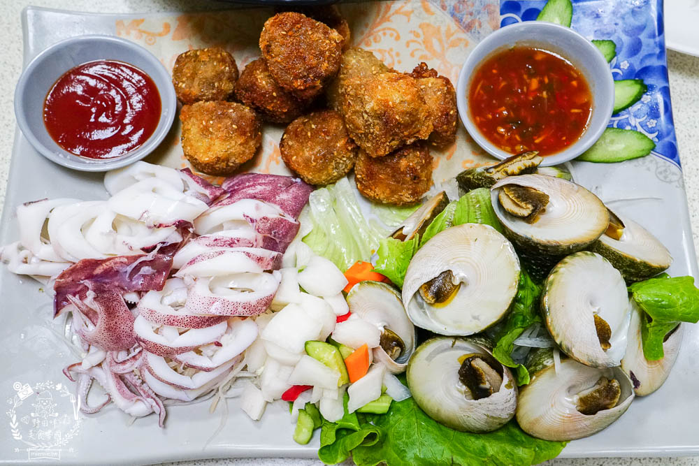 高雄[海旺澎湖海鮮]超多澎湖限定海鮮!無菜單海鮮料理讓人驚艷!超獨特冰花菜震撼味蕾!