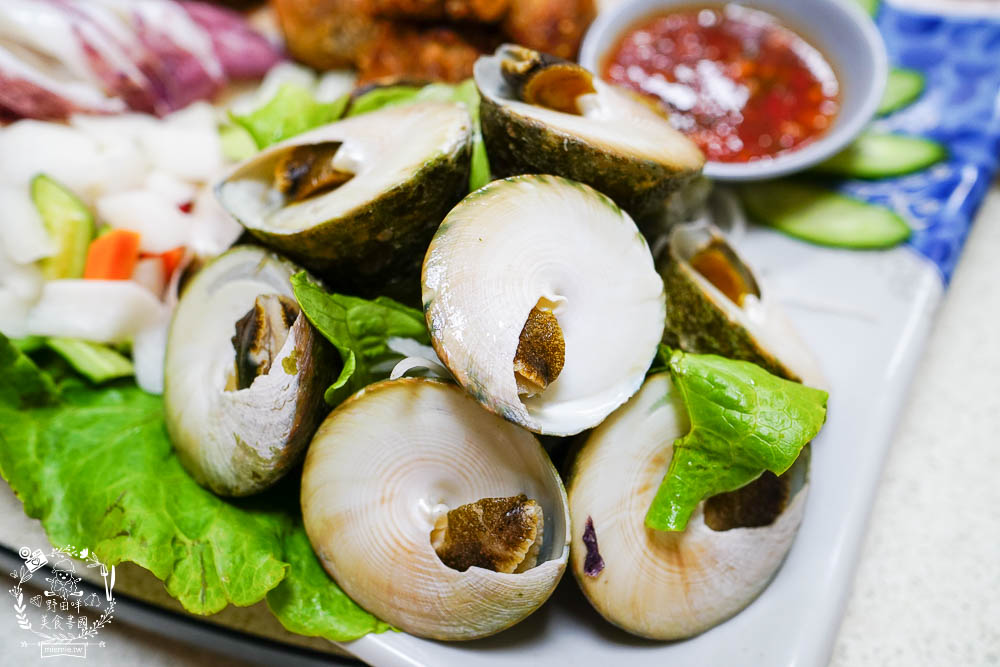 高雄[海旺澎湖海鮮]超多澎湖限定海鮮!無菜單海鮮料理讓人驚艷!超獨特冰花菜震撼味蕾!