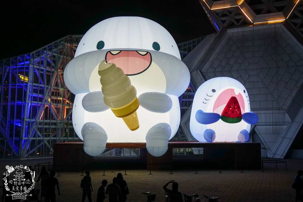 海灘派對•高雄聯萌|貓貓蟲咖波+胖鯊魚鯊西米+蜜柑站長超人氣IP出現高雄流行音樂中心!