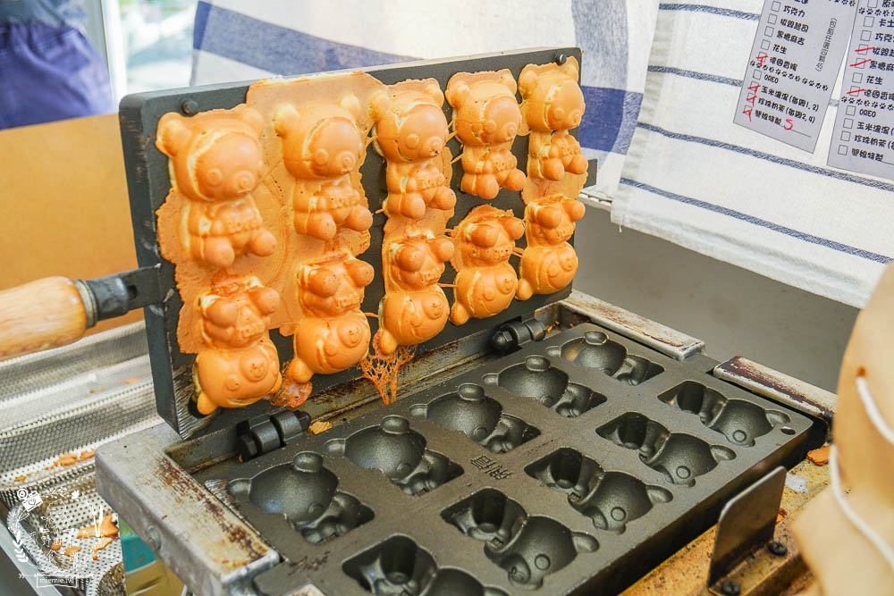 高雄[熊屋咭脆皮牛奶雞蛋糕]超療癒又可愛的熊熊造型雞蛋糕!4個才35元?限定口味珍珠奶茶,玉米濃湯超奇特!