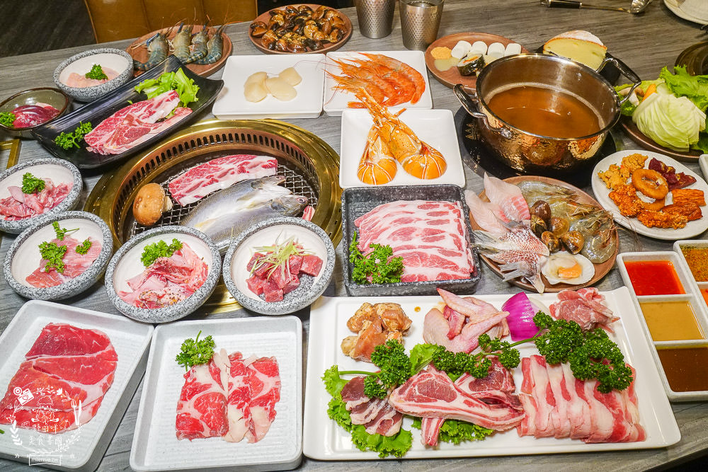 高雄[燒肉將燒肉火鍋吃到飽]超威自助吧超過百種選項?還有屏東直送的泰國蝦?超過16種冰淇淋選項!