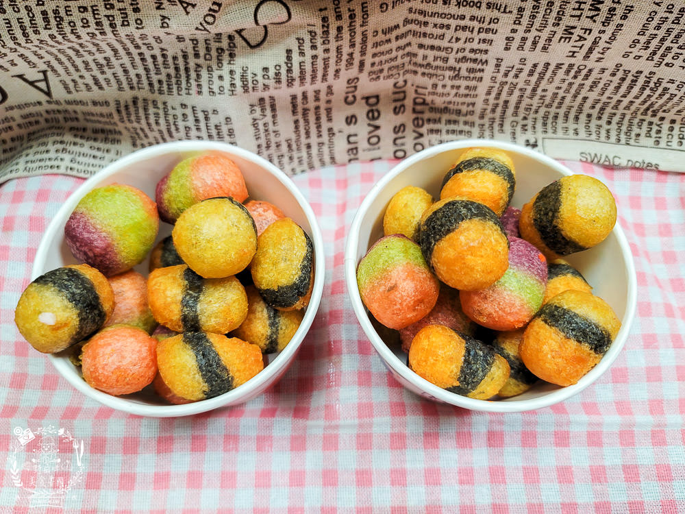 高雄[玖肆地瓜球]台中超人氣彩色QQ球來高雄囉!不添加人工色素的超好拍神奇寶貝地瓜球?