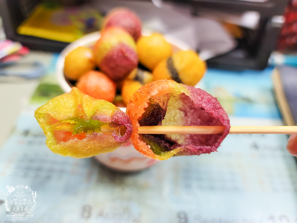 高雄[玖肆地瓜球]台中超人氣彩色QQ球來高雄囉!不添加人工色素的超好拍神奇寶貝地瓜球?