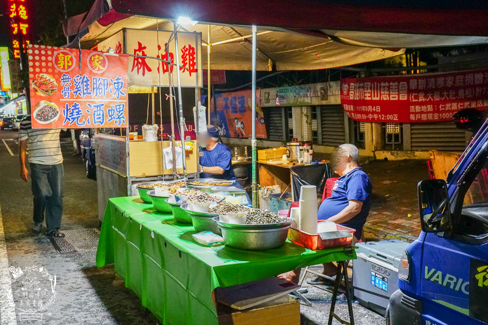 高雄[登發夜市/仁雄路夜市]每周一限定的高雄夜市!超多好吃好逛的美食攤位!
