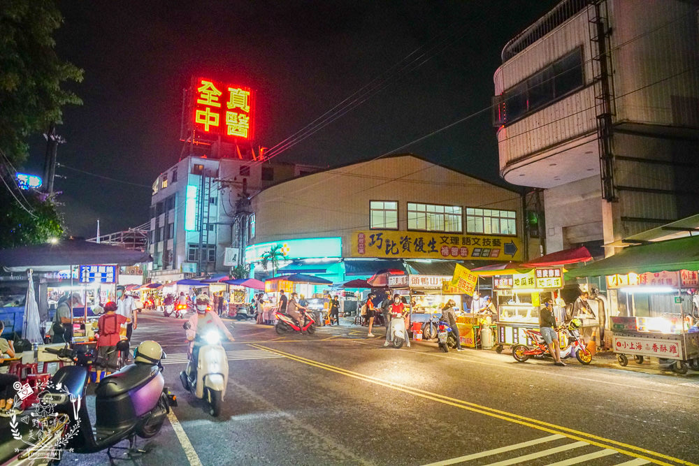 高雄[登發夜市/仁雄路夜市]每周一限定的高雄夜市!超多好吃好逛的美食攤位!