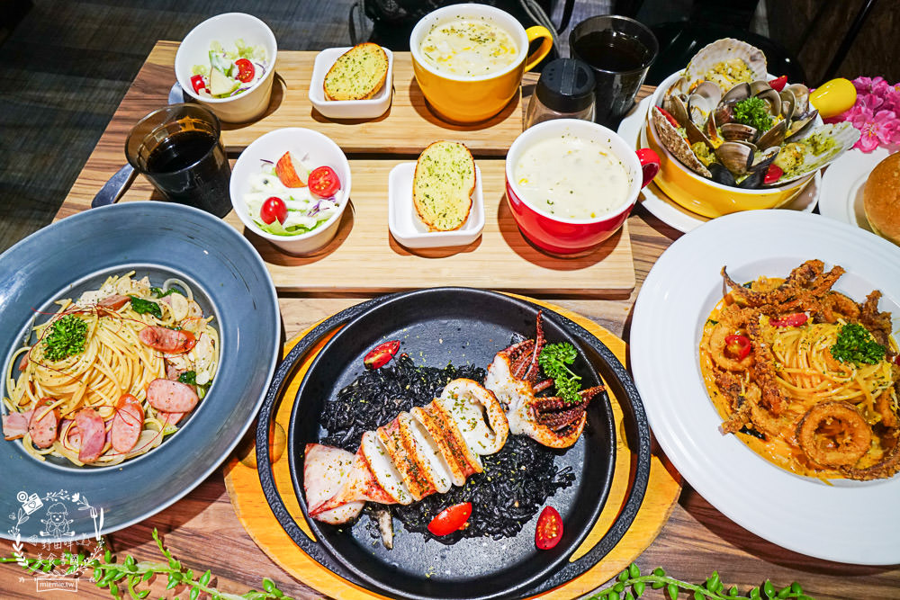 義客隆Pasta|高雄隱藏在忠孝夜市的精緻義大利麵!壽星超讚活動年齡幾歲就送幾個雞塊!