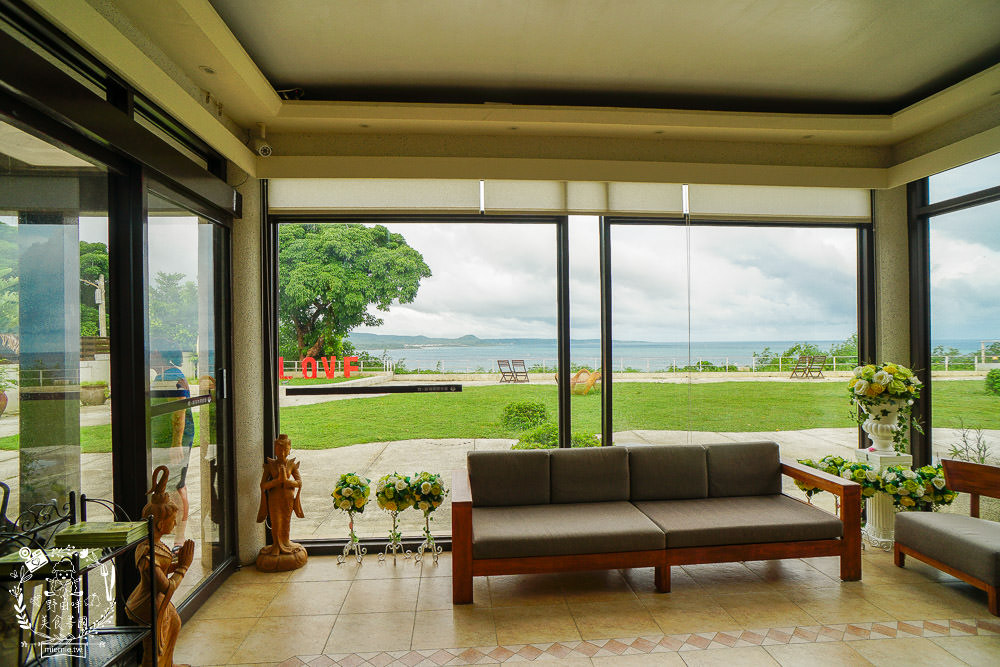 墾丁海景住宿[聽靜海休閒會館]睡醒就是湛藍大海與唯美日出!欣賞遼闊海景邊泡澡