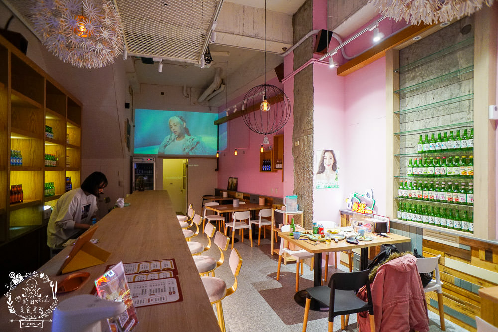 高雄[脆穀韓式炸雞]巨蛋商圈超夢幻的粉色韓國炸雞店!不用出國也能有置身在韓國的錯覺