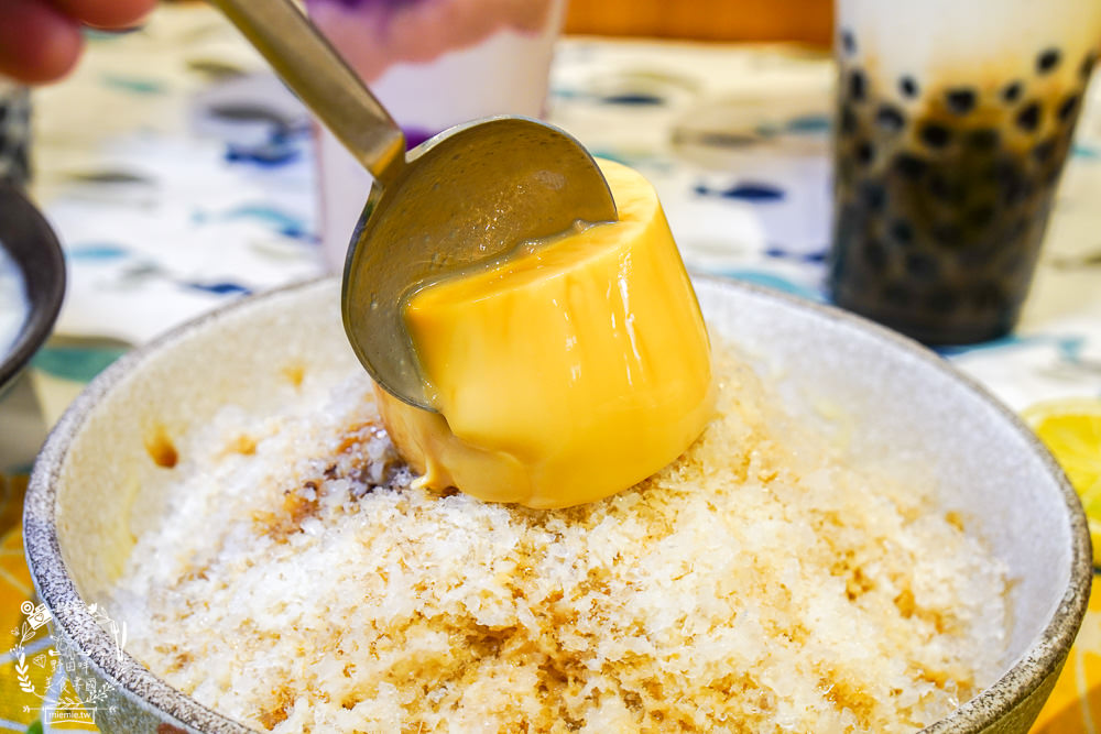 高雄[芋花園大豐店]零澱粉豆花品嘗起來無負擔!小芋圓芋頭沙美到像一幅油畫?三民甜品飲料店推薦!