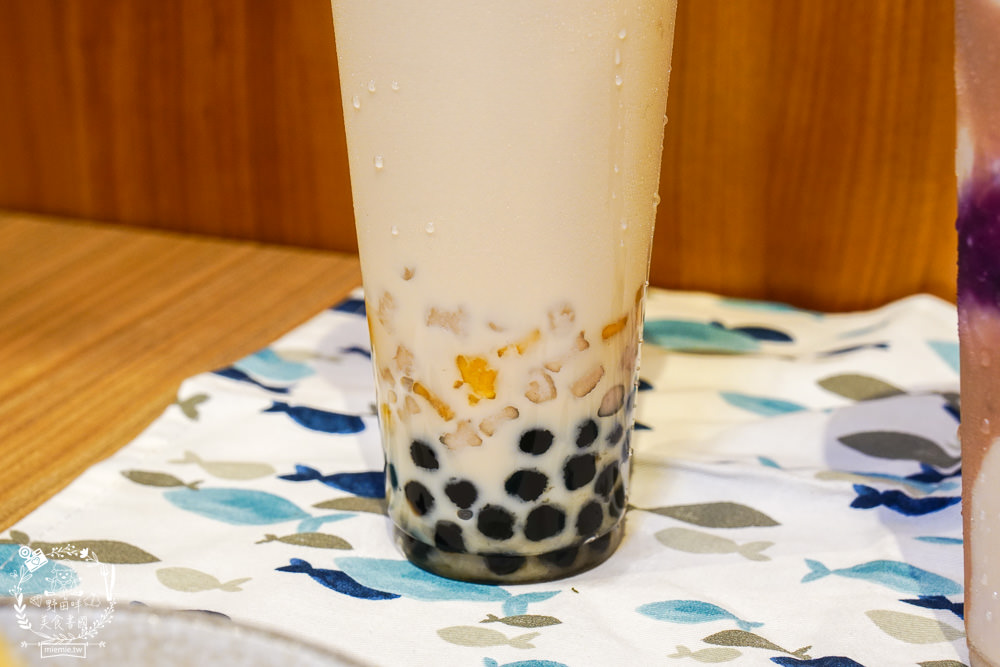 高雄[芋花園大豐店]零澱粉豆花品嘗起來無負擔!小芋圓芋頭沙美到像一幅油畫?三民甜品飲料店推薦!