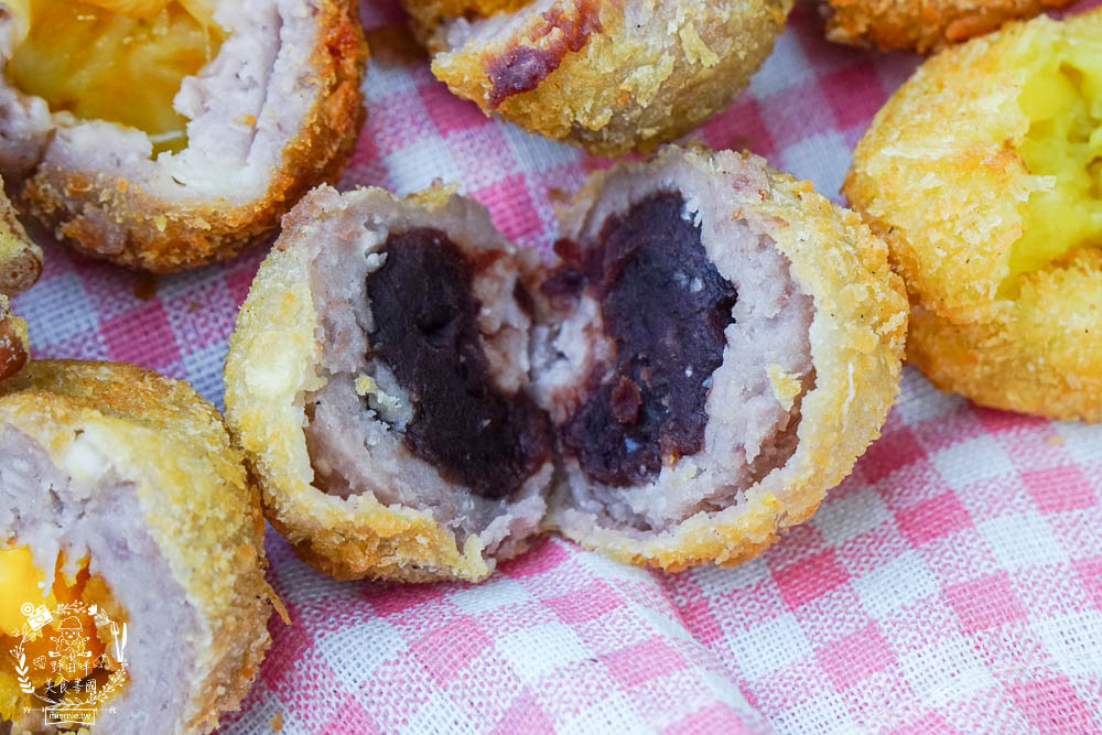 高雄[芋見蘇媽媽-五甲白糖粿]超人氣爆漿起司芋泥球無敵牽絲!假日要排隊一小時?CP值超高銅板美食!