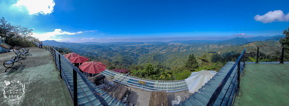 台中景觀住宿[若茵農場]第一名人氣秘境!浪漫夜景x絕美雲海x絢爛夕陽x蔚藍天空~超紓壓休閒景點