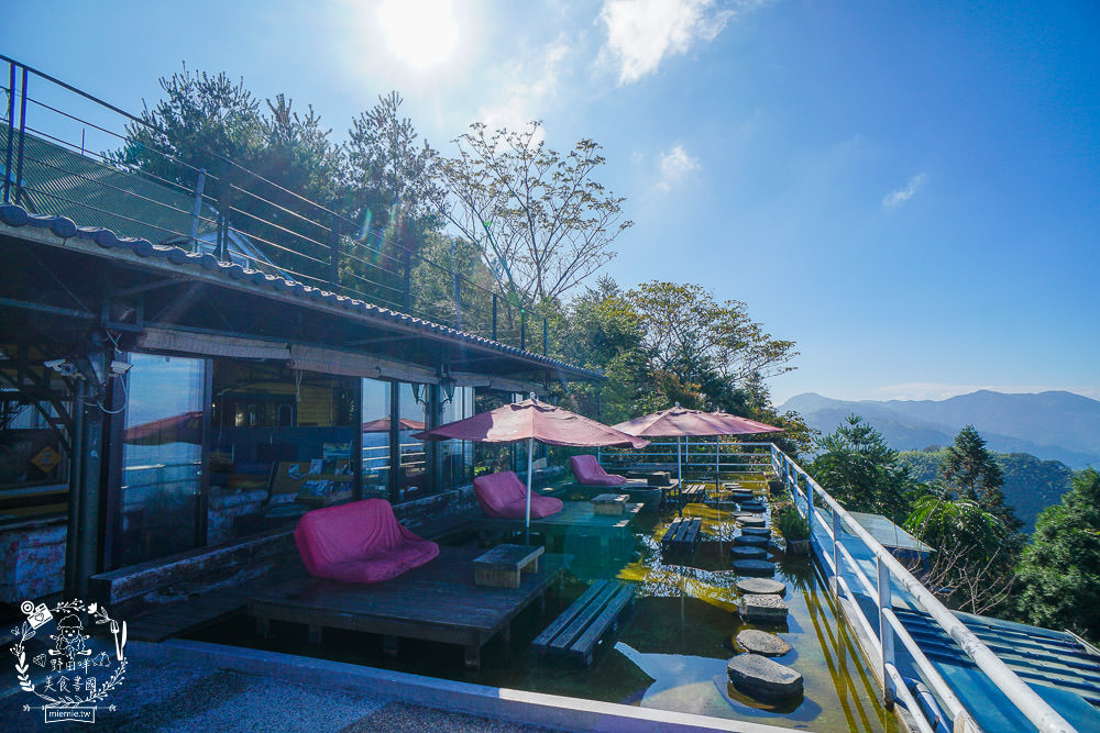 台中景觀住宿[若茵農場]第一名人氣秘境!浪漫夜景x絕美雲海x絢爛夕陽x蔚藍天空~超紓壓休閒景點