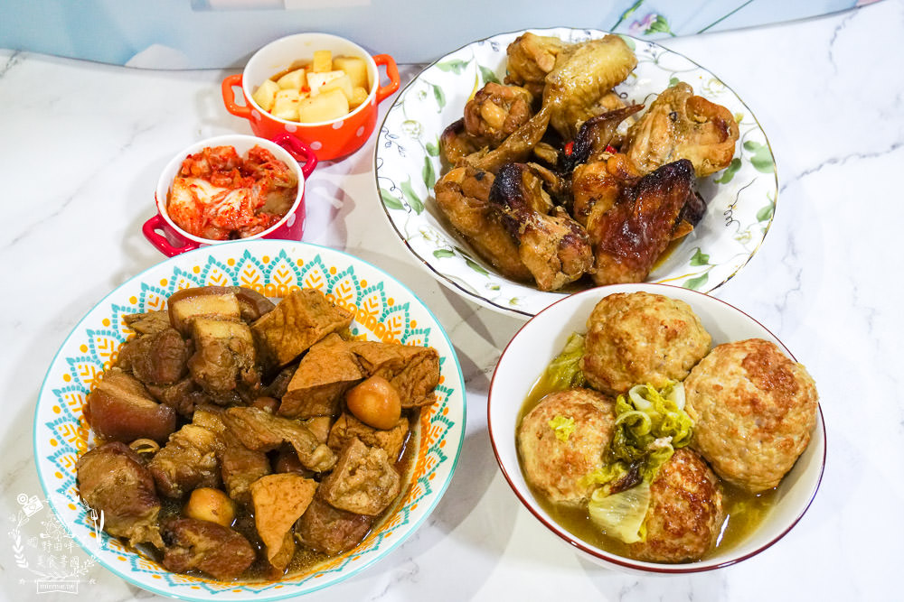 宅配餐點人氣推薦[荷葉坊手作即食料理]外婆紅燒肉跟紅燒獅子頭滋味口感驚艷味蕾?!