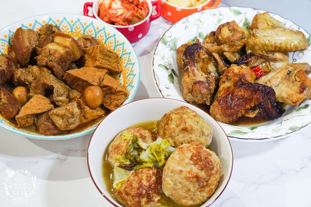 宅配餐點人氣推薦[荷葉坊手作即食料理]外婆紅燒肉跟紅燒獅子頭滋味口感驚艷味蕾?!