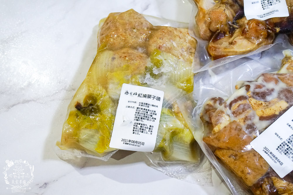宅配餐點人氣推薦[荷葉坊手作即食料理]外婆紅燒肉跟紅燒獅子頭滋味口感驚艷味蕾?!