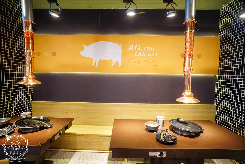 高雄[豬對有韓式烤肉吃到飽]高達70種食材選項!還有銷魂痛風鍋?!