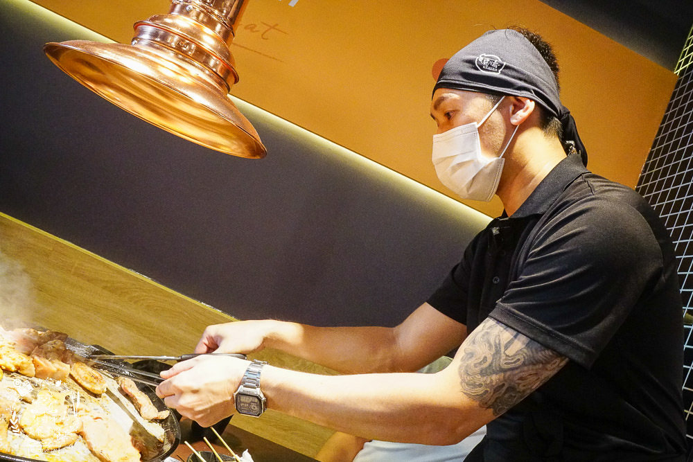 高雄[豬對有韓式烤肉吃到飽]高達70種食材選項!還有銷魂痛風鍋?!