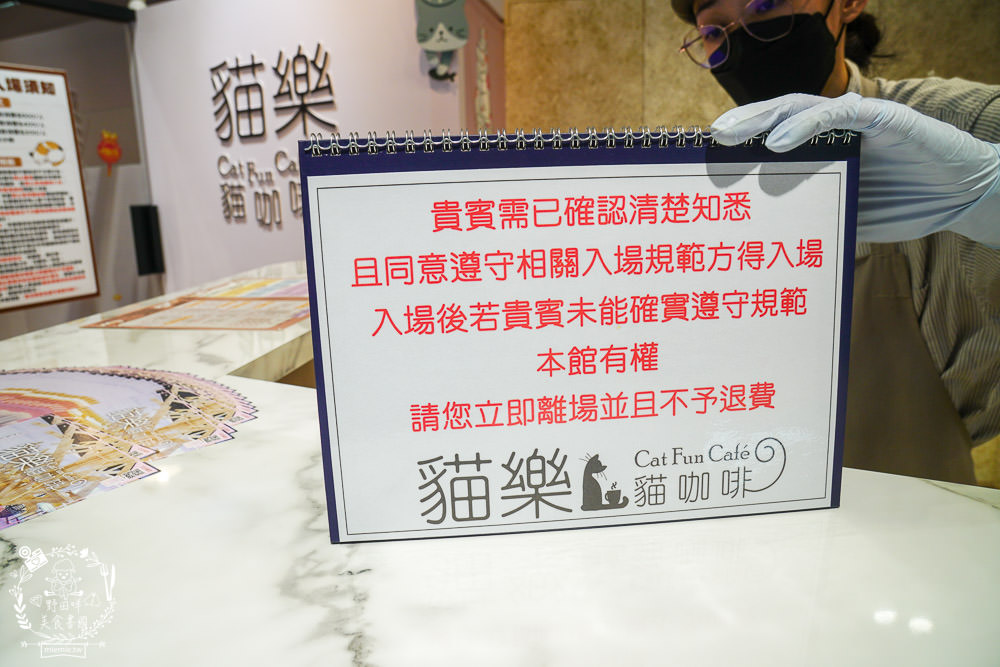 台北貓咪餐廳[貓樂貓咖啡信義遠百店]居然有12隻超可愛的萌系貓咪陪同用餐玩樂!連小朋友都可以進去唷～