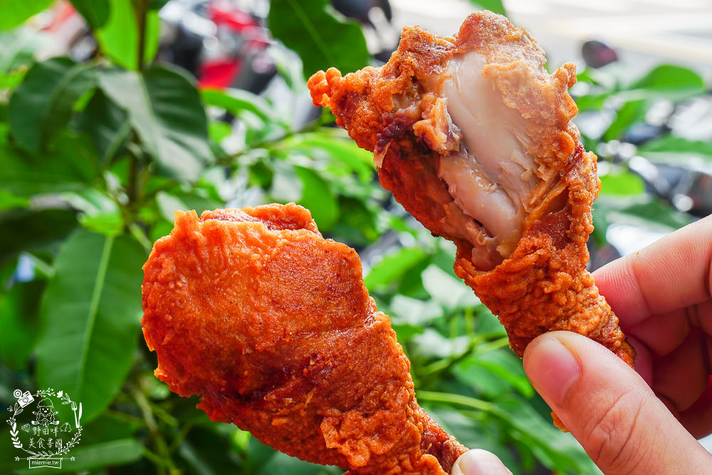 高雄[雞讚炸雞腿文橫店]CP值爆高炸雞腿居然只要25元?外皮鹹香酥脆雞肉超多汁?