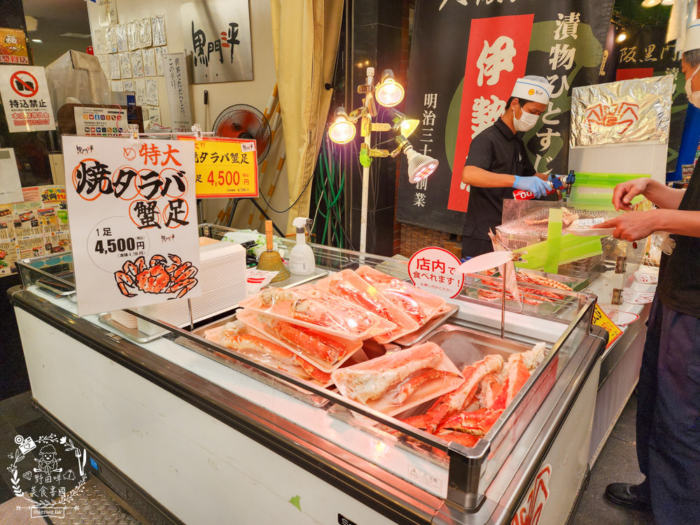黑門市場美食推薦|黑門三平|現烤蟹腳+生魚丼飯+鰻魚飯+生魚片等超多必吃平價海鮮!