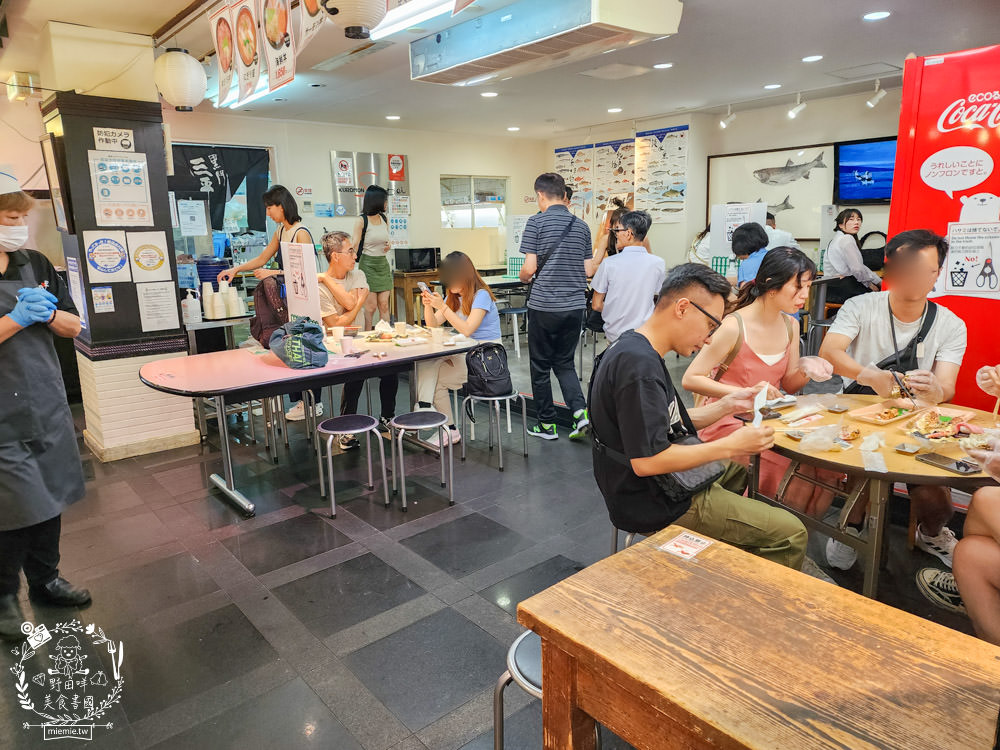 黑門市場美食推薦|黑門三平|現烤蟹腳+生魚丼飯+鰻魚飯+生魚片等超多必吃平價海鮮!
