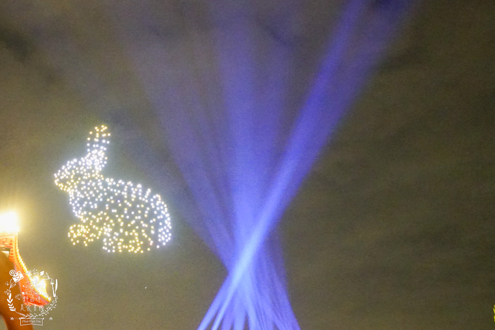 佛光山元宵節燦爛花燈+500架無人機燈光秀+絢麗煙火繽紛耀眼超好拍！佛光山美食景點推薦!