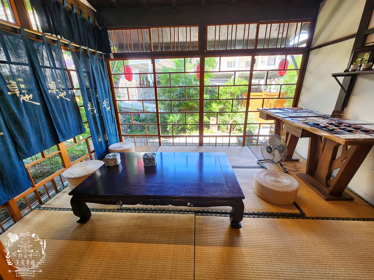卓也竹園町|隱藏在台南巷弄超好拍的京都風日式老屋!昭和10年前台南州職員宿舍的老宅改造成景觀餐廳!