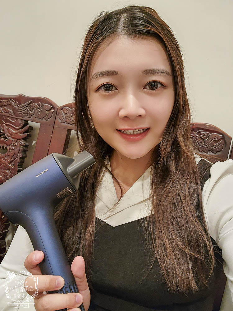 負離子吹風機推薦!MUNICHI 沐尼黑 極靜沙龍級負離子高速吹風機 MR.COIN|超輕巧的2000萬高濃度負離子吹風機