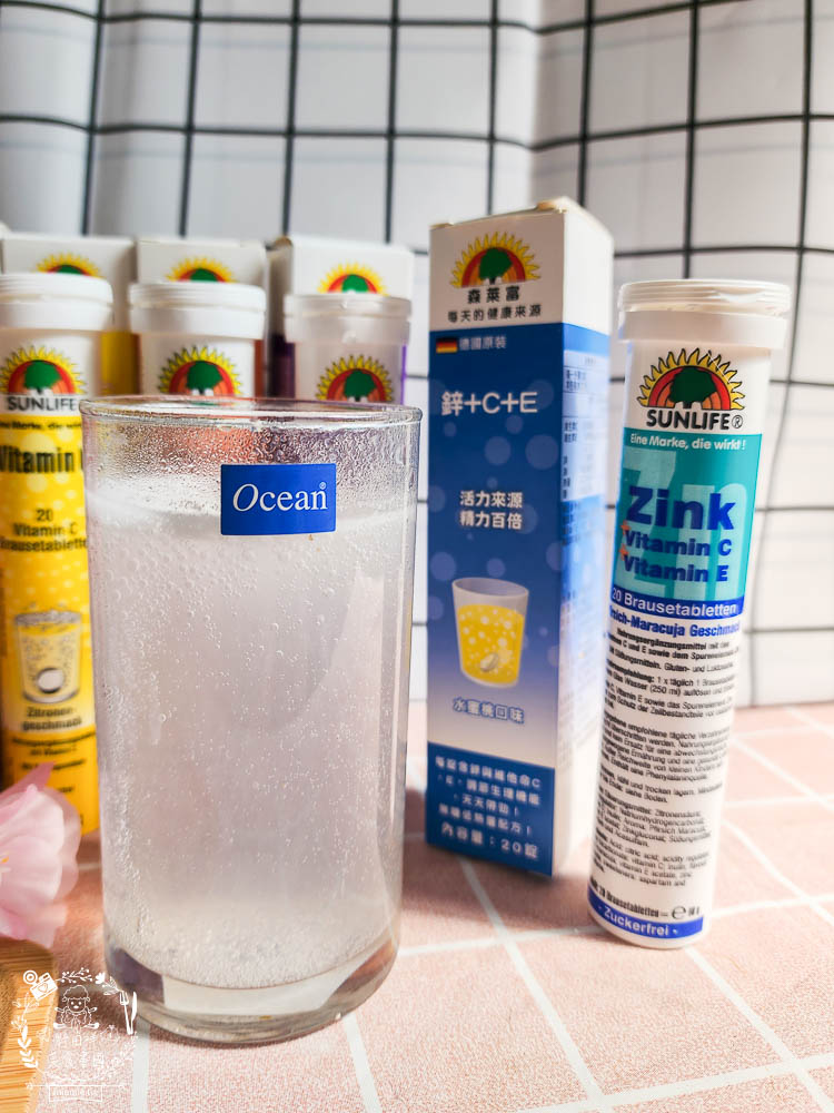 德國原裝SUNLIFE森萊富發泡錠|行銷全球70多個國家|歐洲發泡錠銷售第一|無糖、低熱量