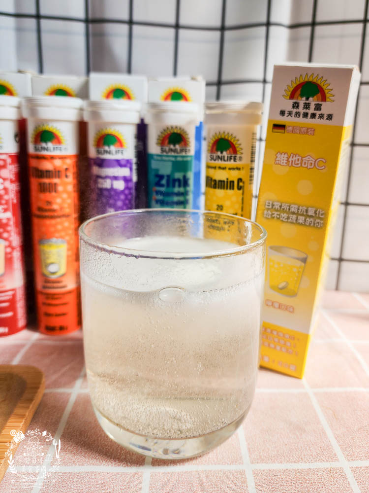 德國原裝SUNLIFE森萊富發泡錠|行銷全球70多個國家|歐洲發泡錠銷售第一|無糖、低熱量
