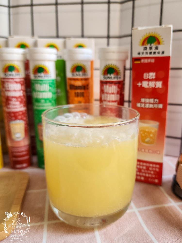 德國原裝SUNLIFE森萊富發泡錠|行銷全球70多個國家|歐洲發泡錠銷售第一|無糖、低熱量