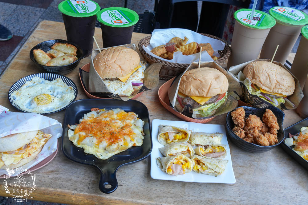 桔田村早午餐|三民區早午餐推薦！河堤商圈營業七年的經典早餐店！超多品項的餐點可以選擇