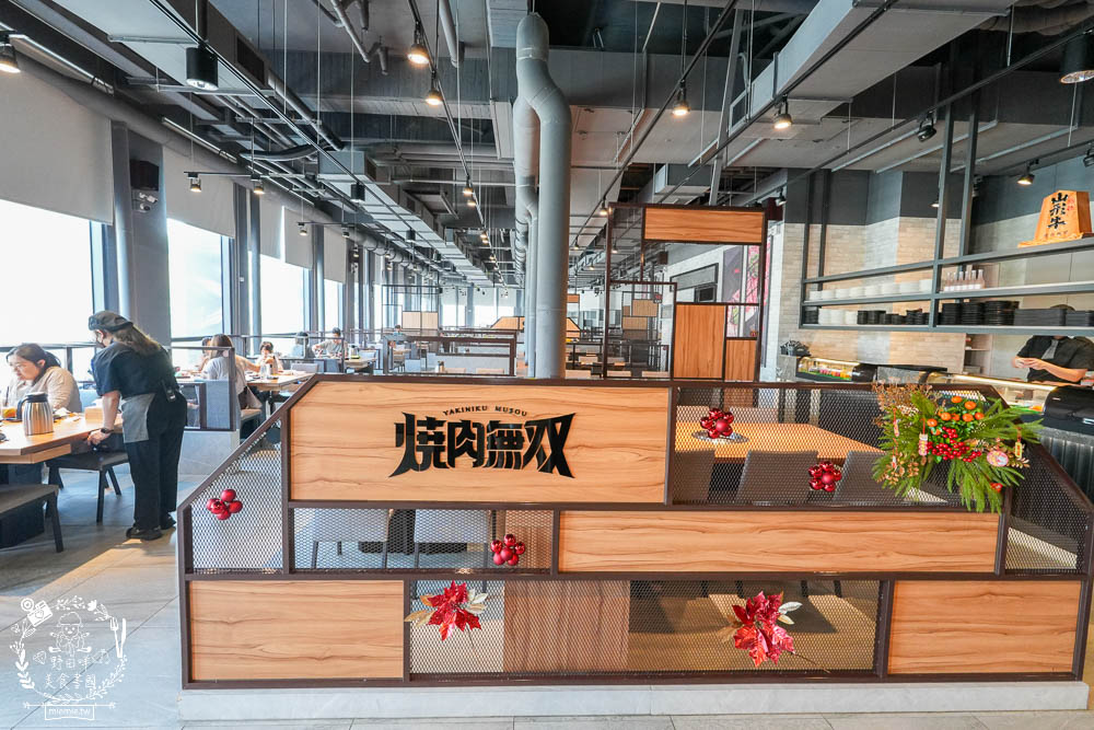 鳥松燒肉推薦[燒肉無双]文山特區超人氣景觀燒肉餐廳!開胃冰沙居然可以無限暢飲的高雄燒肉?