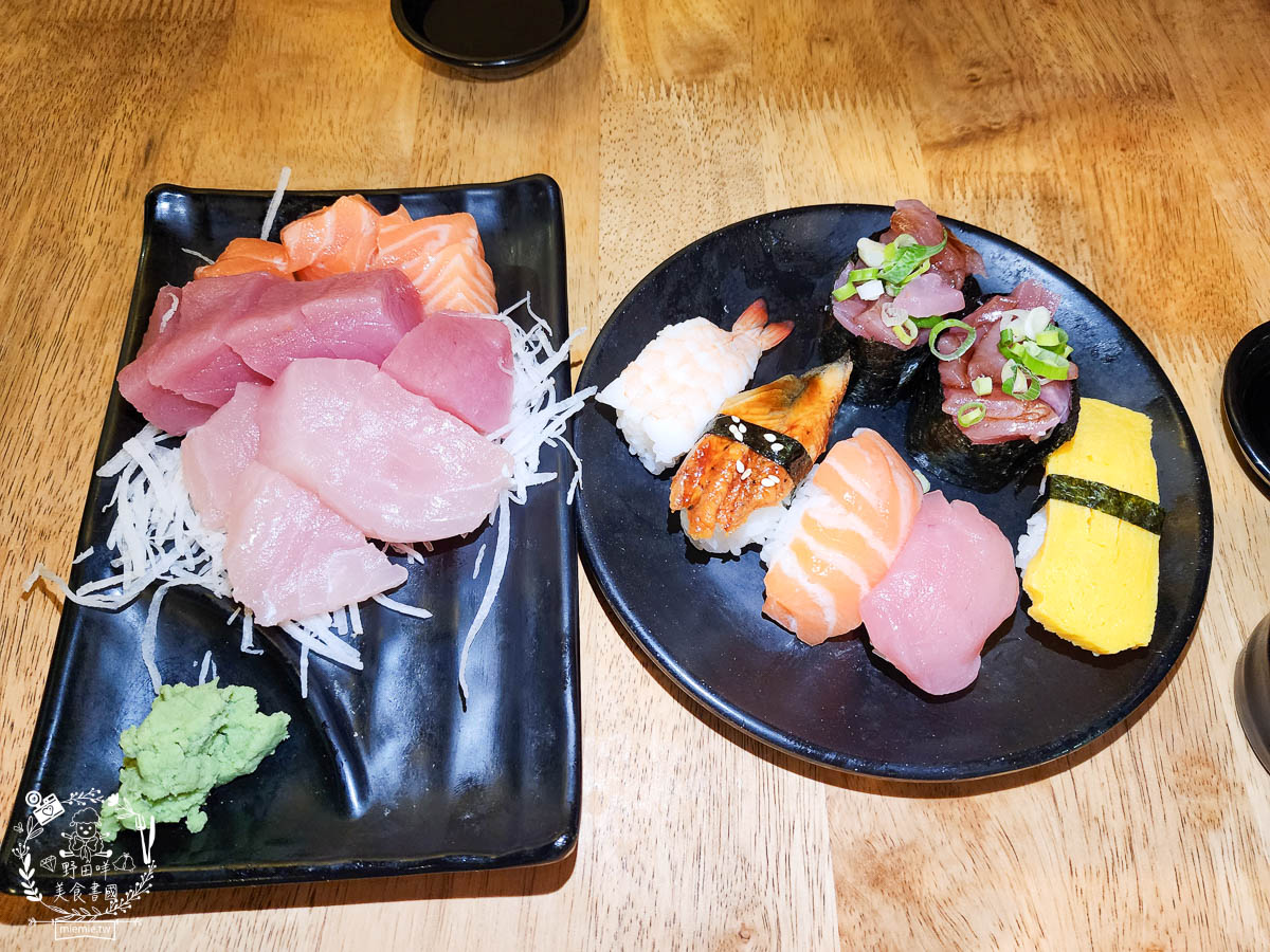 二丁前日本料理手作壽司|鳳山CP值超高的生魚片丼飯!鮭魚親子丼份量很多只要200元?!