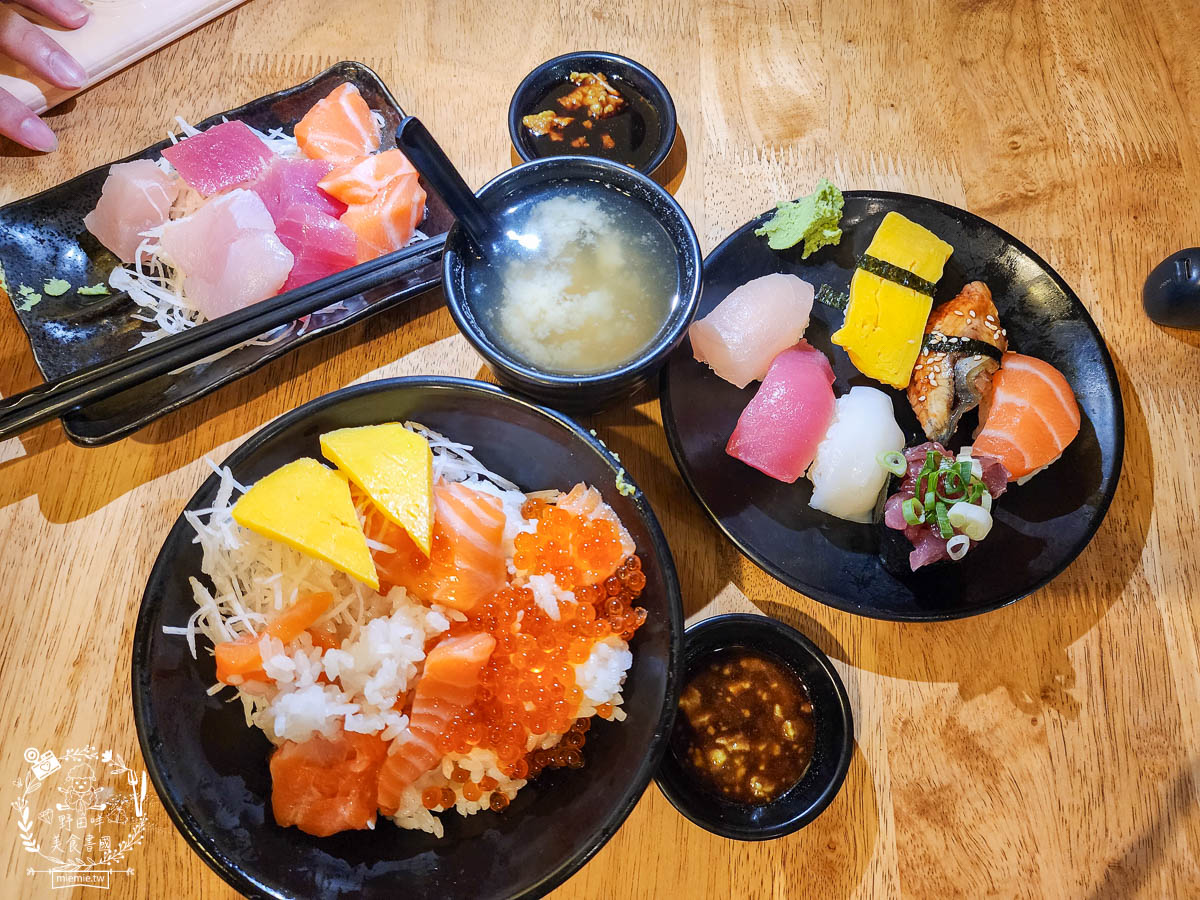 二丁前日本料理手作壽司|鳳山CP值超高的生魚片丼飯!鮭魚親子丼份量很多只要200元?!