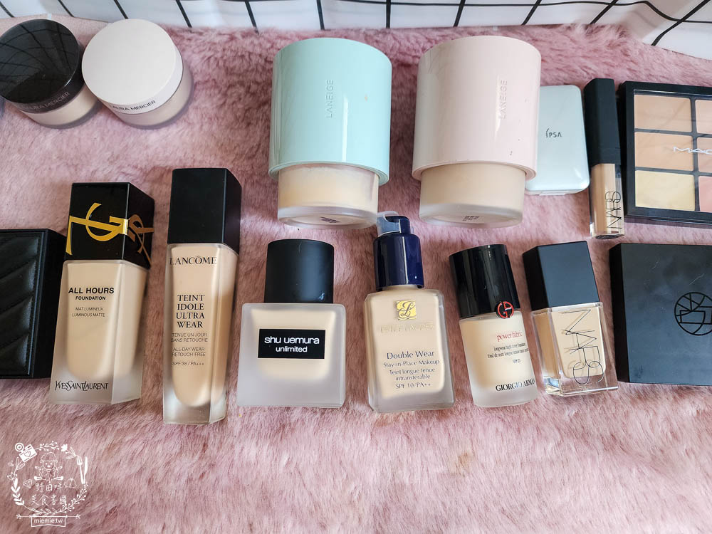 專櫃粉底液評比!油性肌膚超適合的控油持妝粉底液!炎炎夏日不脫妝的專櫃粉底液推薦!