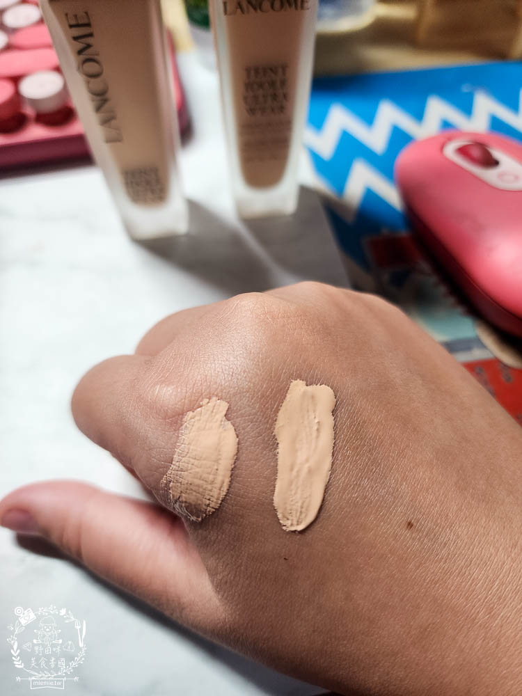 新版與舊版蘭蔻零粉感超持久粉底液評比!幫dcard網友解惑!蘭蔻粉底液同色號是否有差異？