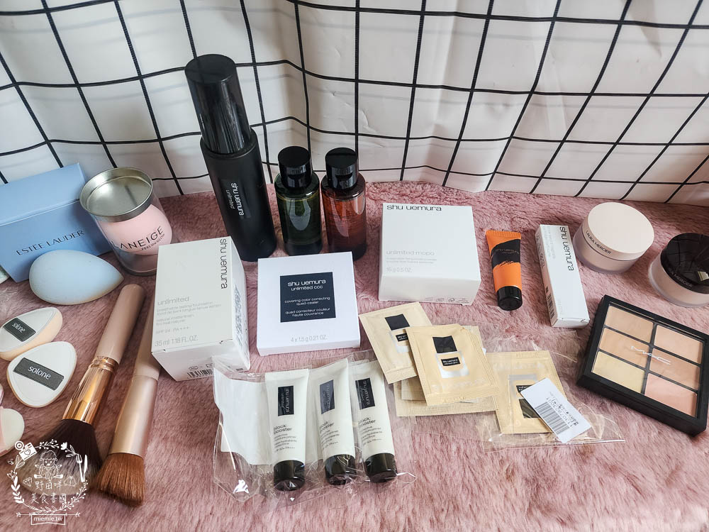 植村秀無極限底妝組推薦+無極限四色遮瑕盤開箱!!!超多dcard網友推薦的夏日持妝控油粉底液