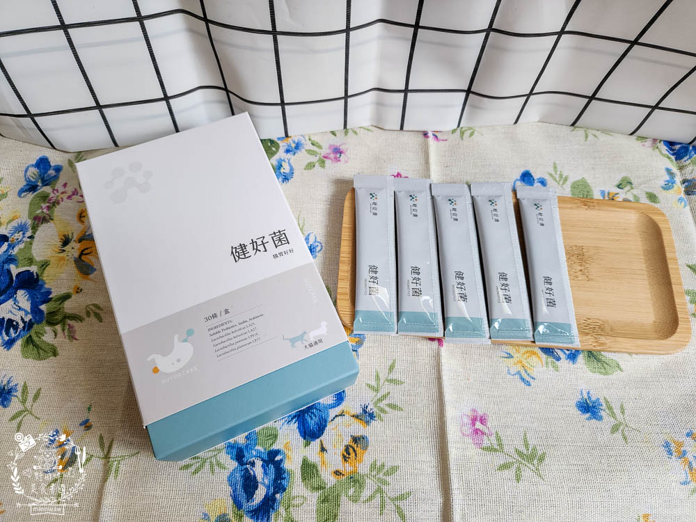 紐促康Nuforcare健好菌｜複合性益生菌的毛孩腸胃保健!由專業獸醫師、營養師共同研發，還經SGS認證、100%台灣製造