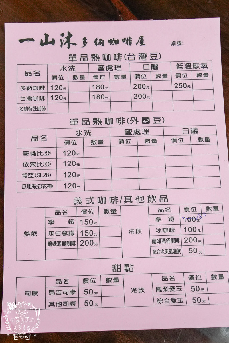 茂林咖啡廳推薦[一山沐咖啡屋]老闆2019得過國際咖啡杯測大師賽國際總決賽的冠軍！愛玉跟司康人氣必點！