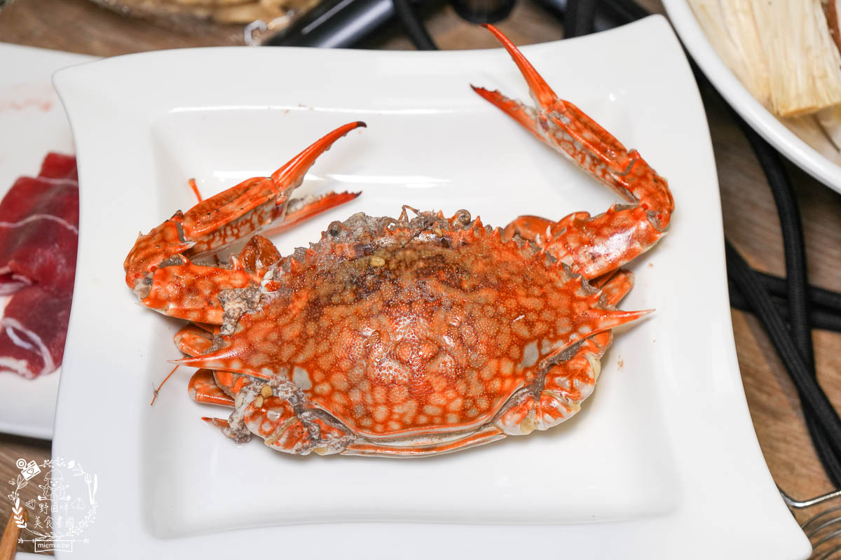 一番鍋物吃到飽|CP值超高又精緻美味的高雄火鍋吃到飽!600元居然可以吃到花蟹跟龍膽石斑?