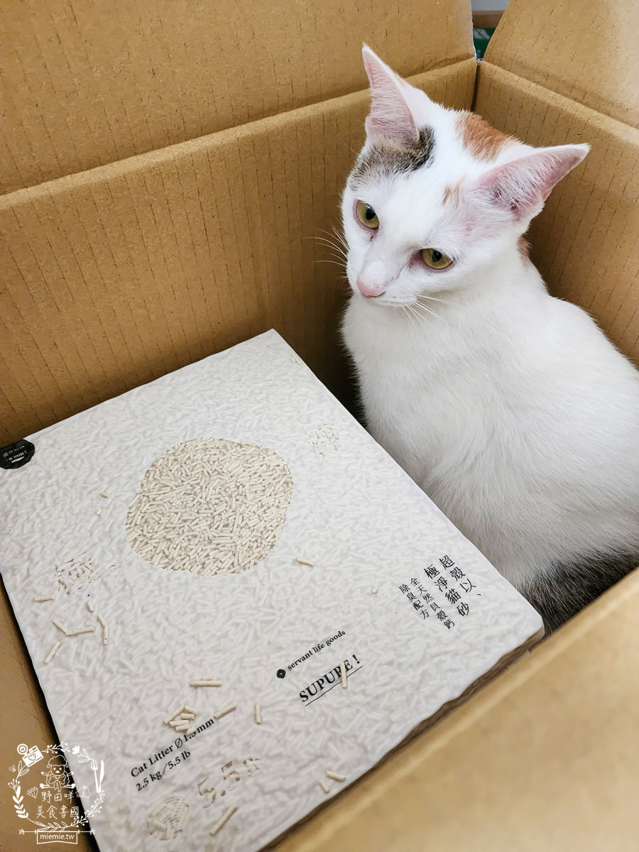 喵皇奴SUPURE超殼以條型豆腐砂|凝結力超強又超除臭的貓咪豆腐砂推薦!超強貓咪豆腐砂推薦！