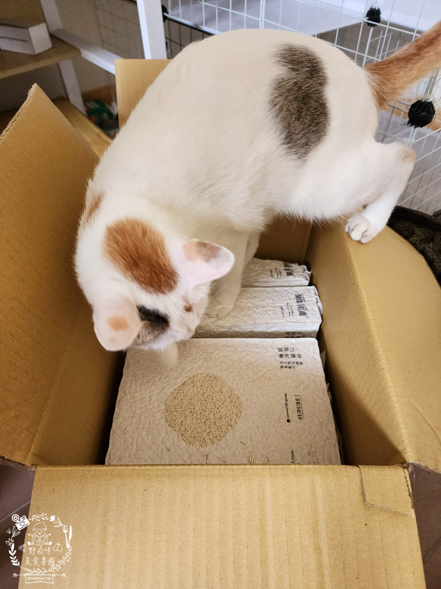 喵皇奴SUPURE超殼以條型豆腐砂|凝結力超強又超除臭的貓咪豆腐砂推薦!超強貓咪豆腐砂推薦！